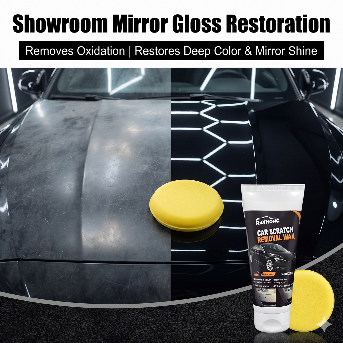Car Scratch Removal Wax Pack of 2