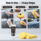 Car Scratch Removal Wax Pack of 2
