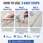 Transparent Waterproof Glue ( Buy 1 Get 1 Free + Free Brush )