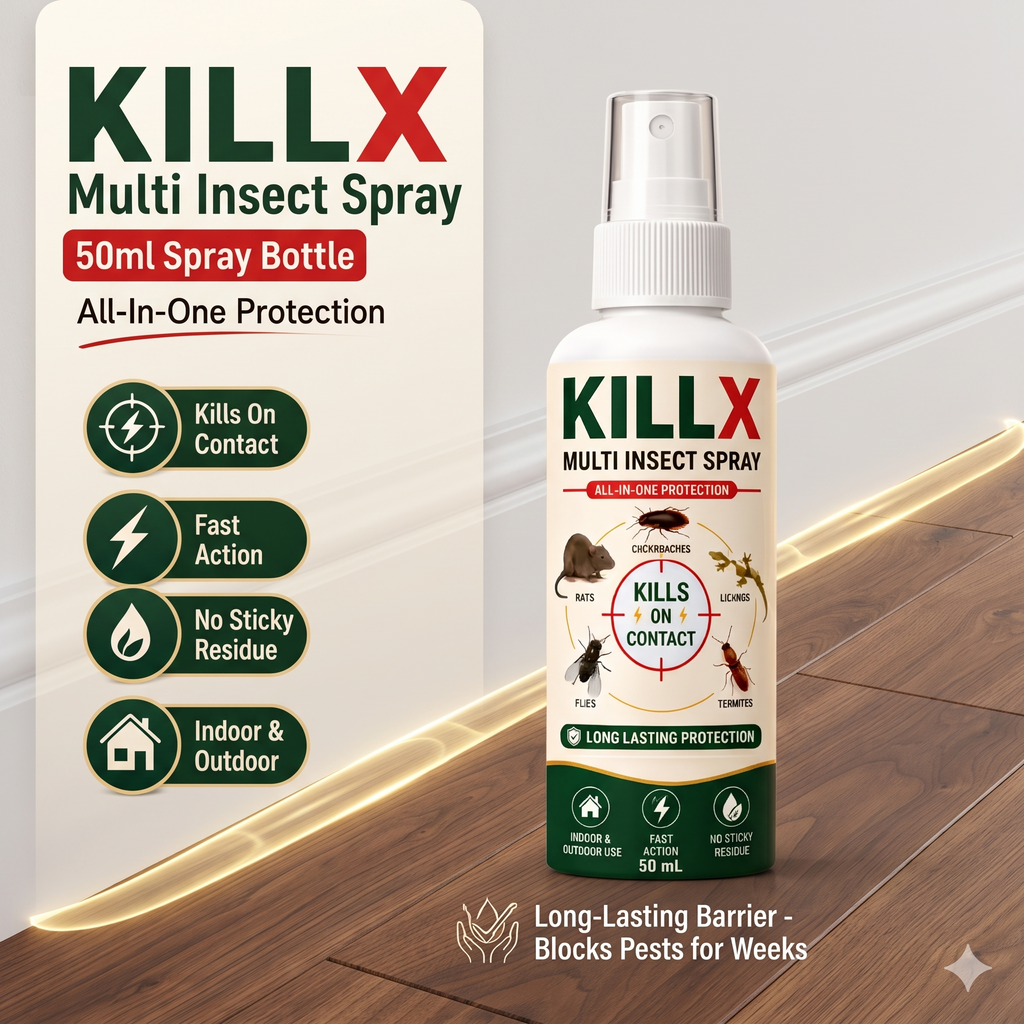 Killx Multi Insect Spray (Buy 1 Get 2 Free)