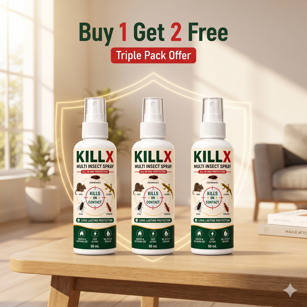 Killx Multi Insect Spray (Buy 1 Get 2 Free)