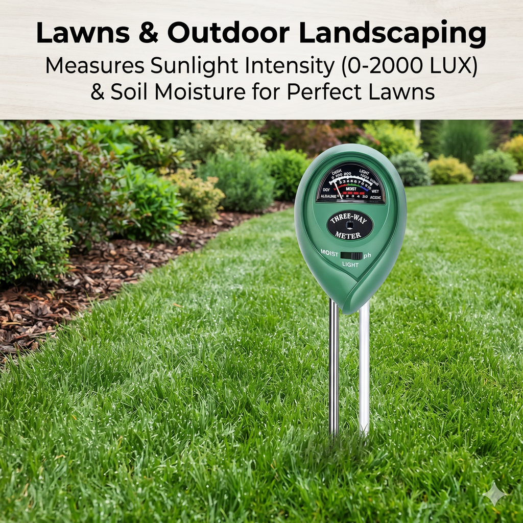 3-in-1 Solar Soil Tester ( Buy 1 Get 1 Free! )