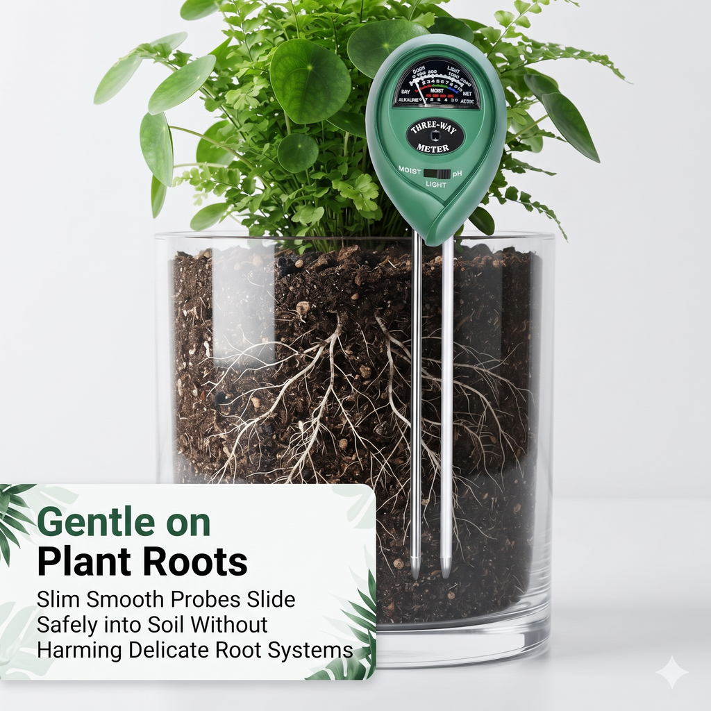 3-in-1 Solar Soil Tester ( Buy 1 Get 1 Free! )