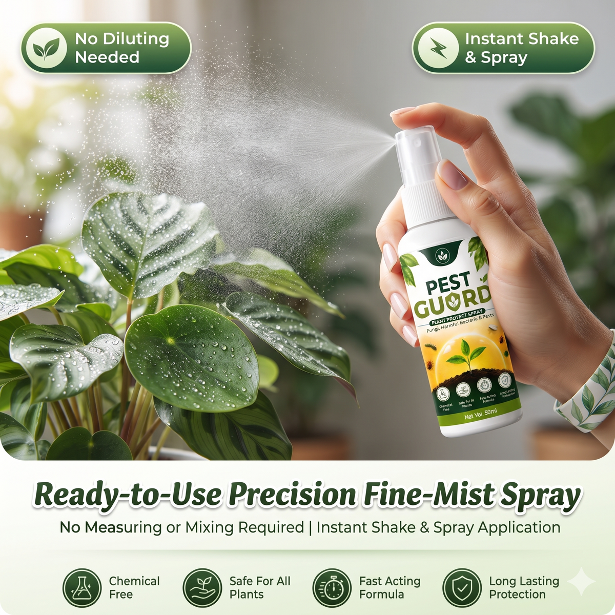 Pest Guard Plant Protect Spray (Buy 1 Get 2 Free)