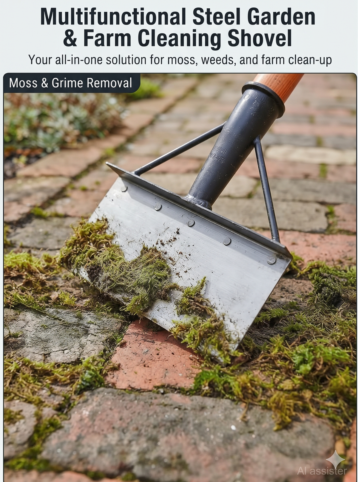 OmniScrape X7 (Heavy Duty Hand Weeder Tool for Gardening)
