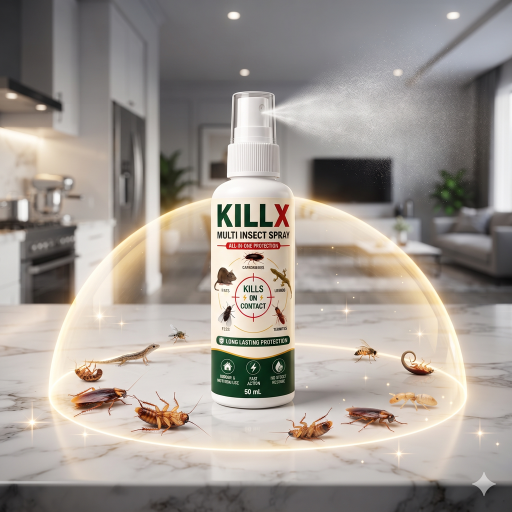Killx Multi Insect Spray (Buy 1 Get 2 Free)