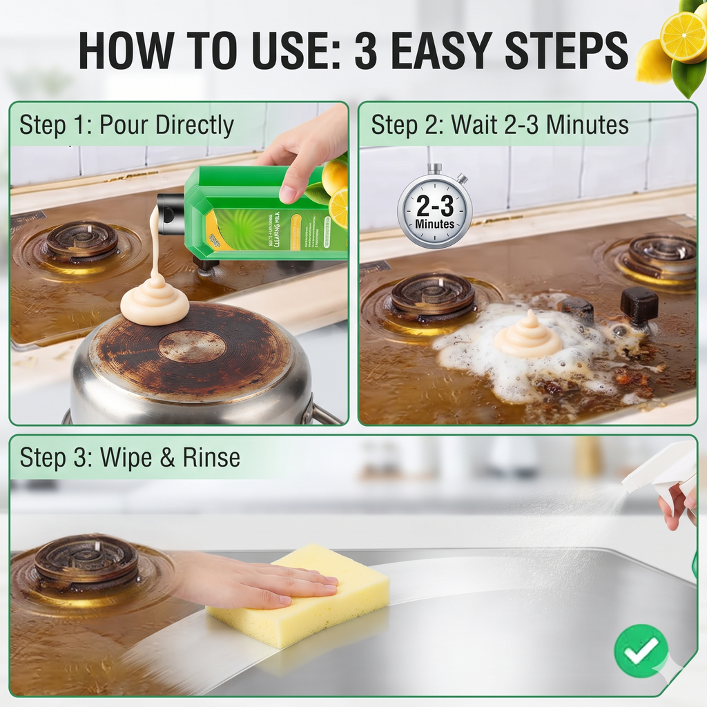 Powerful Multifunctional Cleaner (Pack of 4)