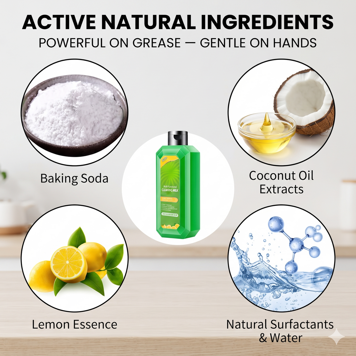 Powerful Multifunctional Cleaner (Pack of 4)