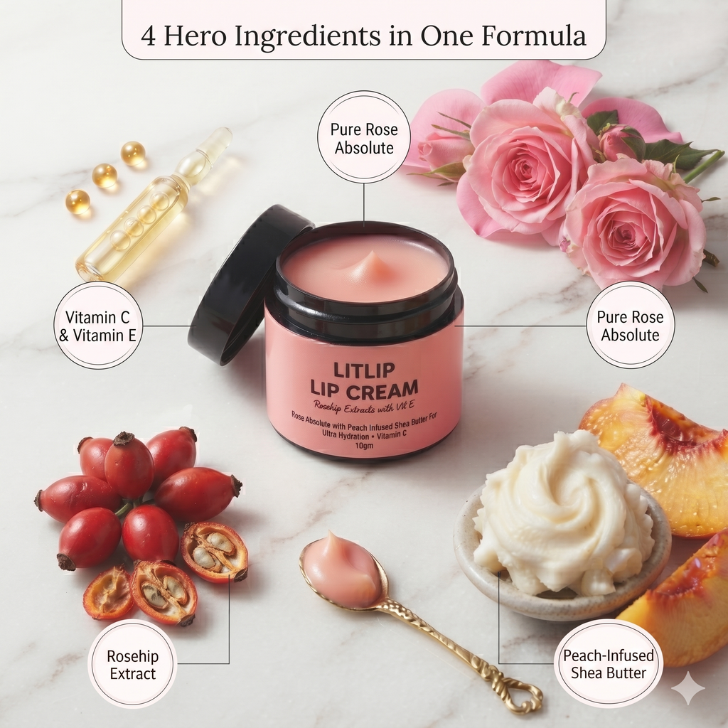 Lip Cream - Lip Brightening cream For Men and Women (Buy 1 Get 1 Free! )