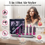 5 in 1 Hot Air Brush Hair Dryer & Volumizer