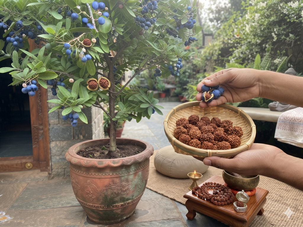 Original Himalayan Rudraksha Tree Seeds(200 gm/Pack)