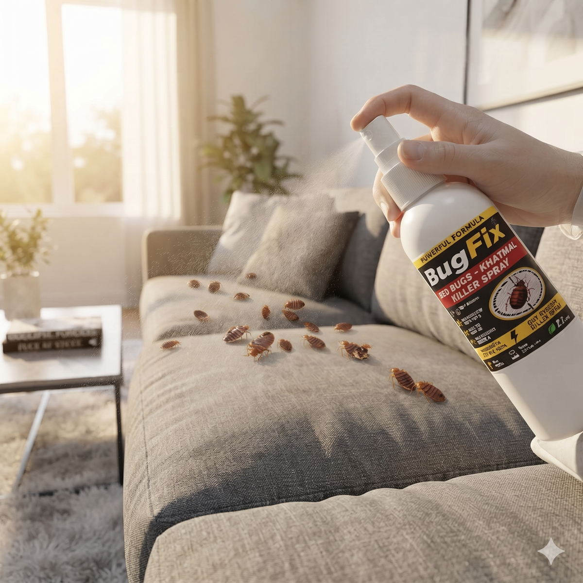 Bed Bug Killer Spray 100ml ( Buy 1 Get 2 Free! )