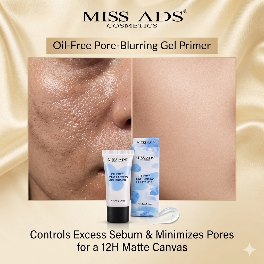 MISS ADS COMBO (FOUNDATION, LIQUID LIPSTICK, PRIMER, KAJAL)