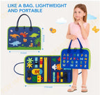 Toy Imagine Montessori Busy Board and Sensory Activity Book for Toddlers (Pack of 1)