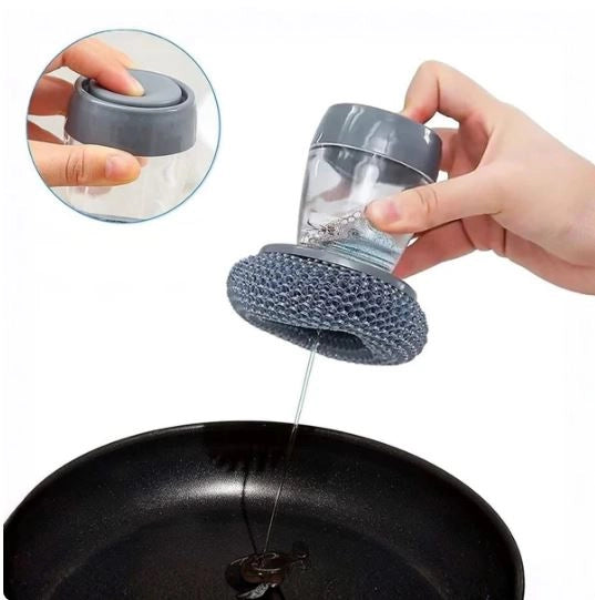 2 In 1 Liquid Soap Dispensing Brush (Buy 1 Get 1 free!)