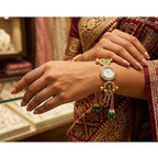 Women Vintage Gold Plated Tassel Bracelet | Ethnic Party Style | Stylish Accessory