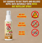 Rat Repellent Spray Pest Control Solution (Buy 1 Get 2 Free!)