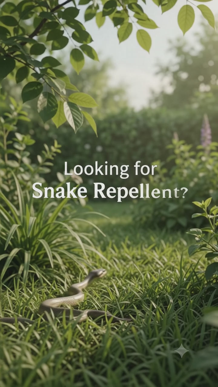 Herbal Snake Repellent Balls for Indoor & Outdoor Use | Natural Long Lasting Snake Deterrent Sachets for Home, Garden, Farm & Warehouse (12 Balls)
